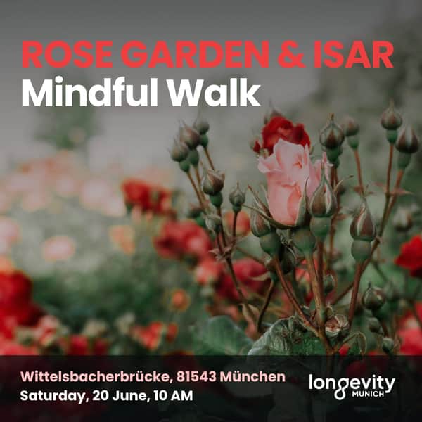 🌹 ROSE GARDEN & ISAR Mindful Walk