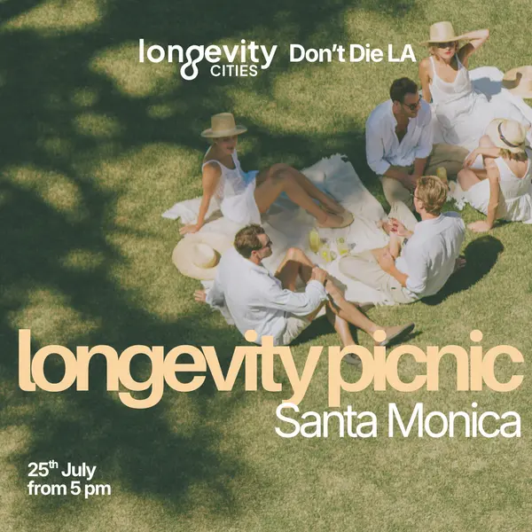 Longevity Picnic in Santa Monica