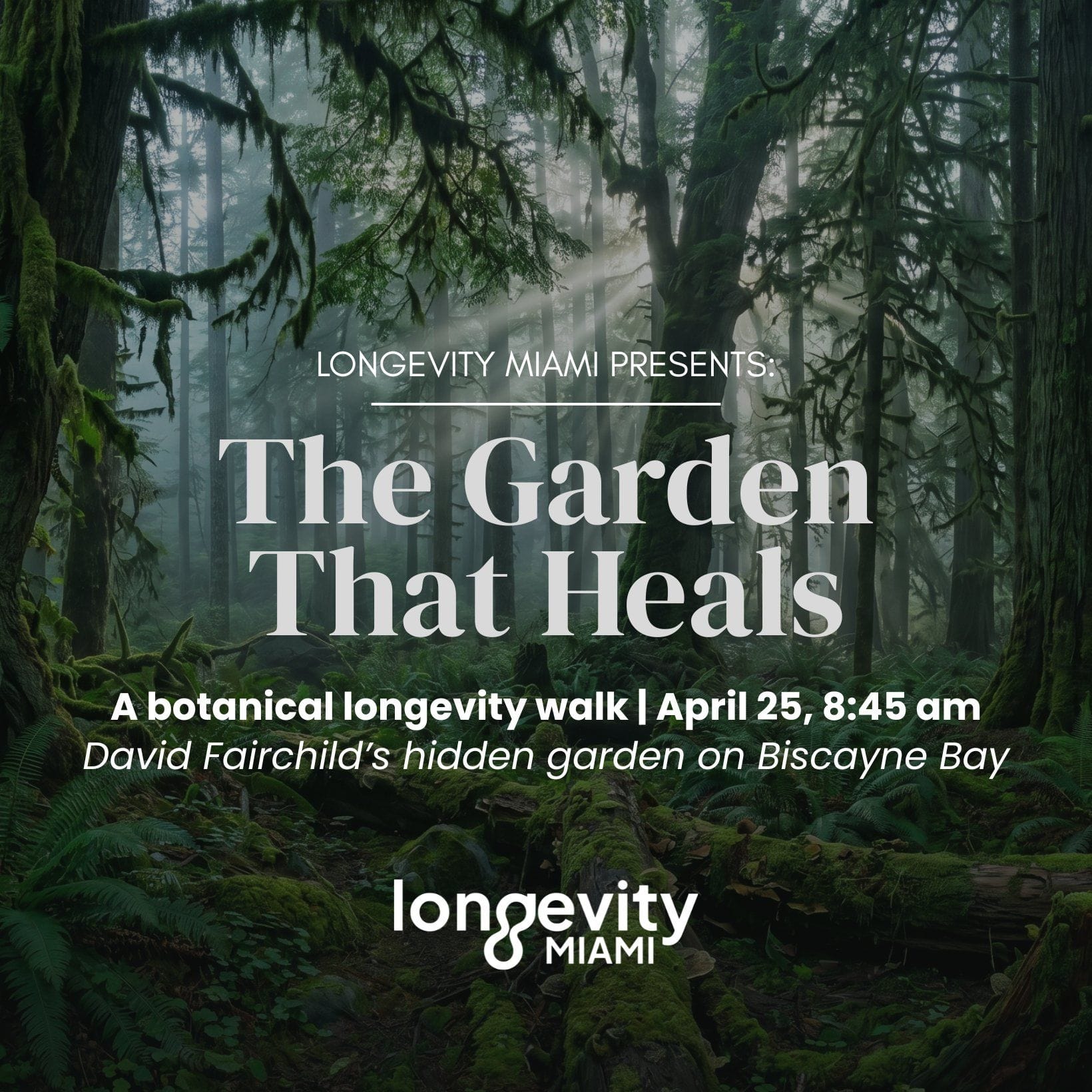 The Garden That Heals — A Longevity Walk