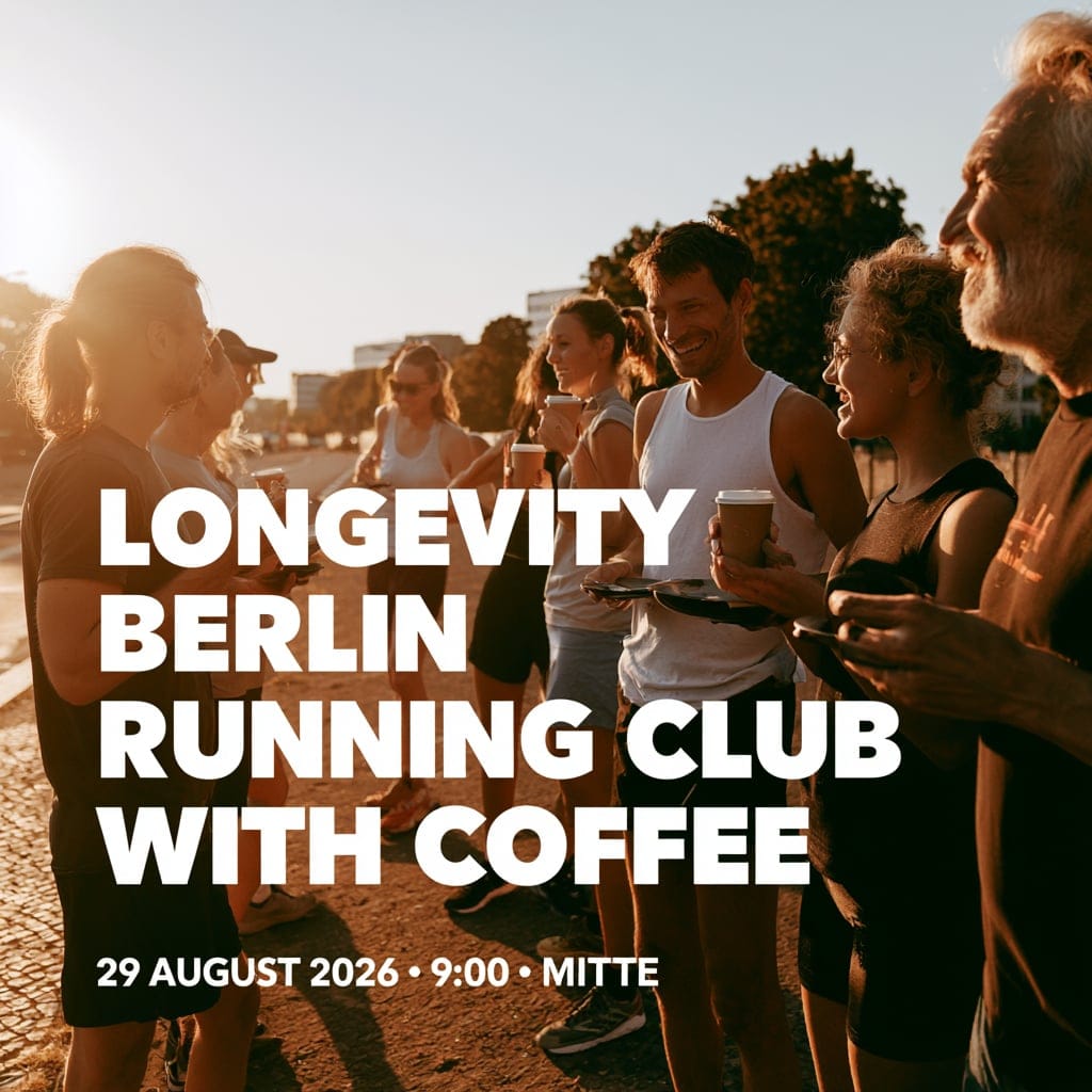 Longevity Berlin Running Club and coffee đâ