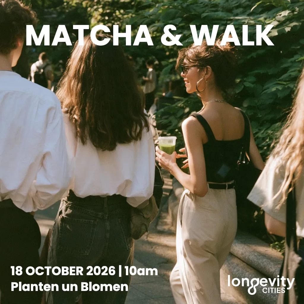 MATCHA & WALK | Longevity Hamburg goes Planten un Blomen