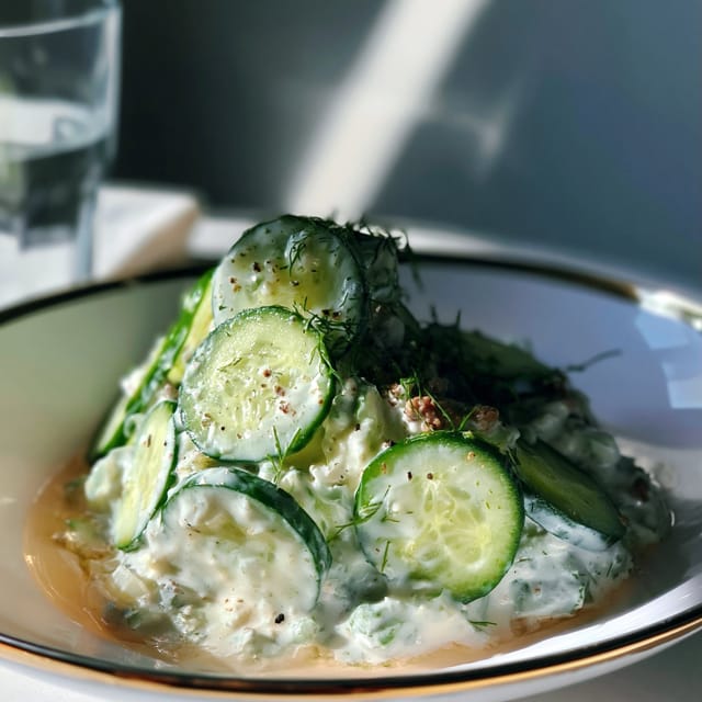 (Viral) High Protein Low Calorie Cucumber Salad
